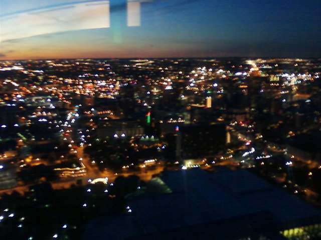San Antonio, TX: Down Town over view