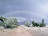 Meadow Lake, NM: Around Comanche Lane after a good rain... (sniff) thats a good smell :)
