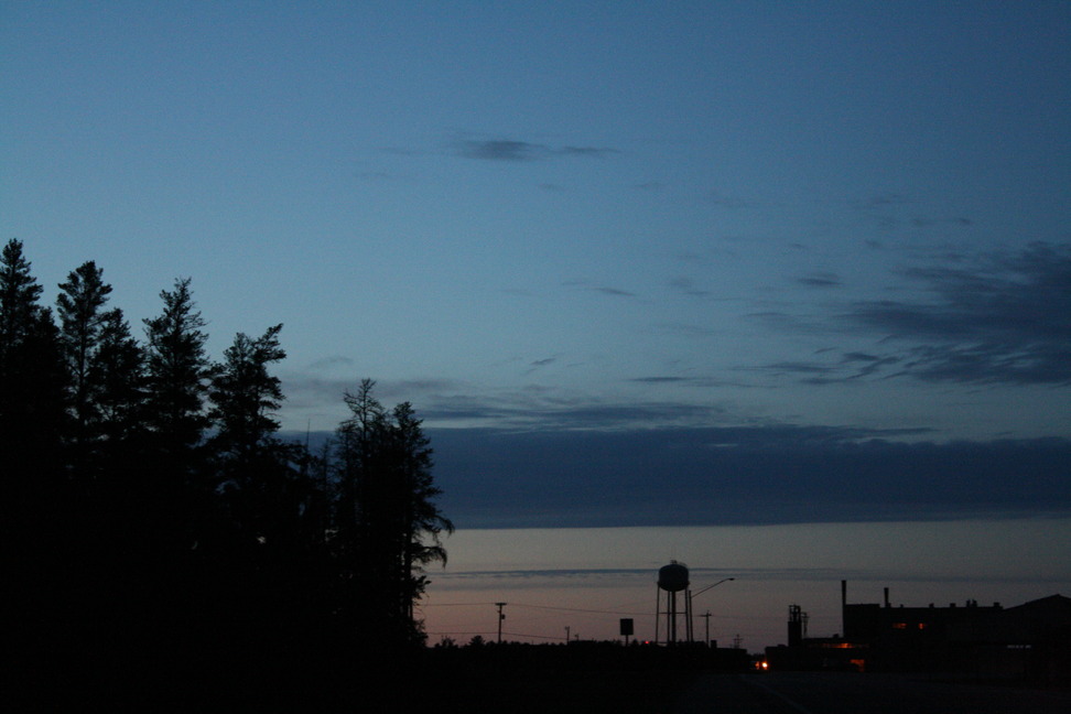 K. I. Sawyer AFB, MI: KI Sawyer after sunset