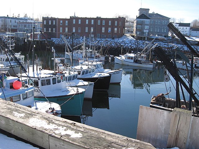 Eastport, ME: EASTPORT HARBOR BOATS AND ARCHITECTURE