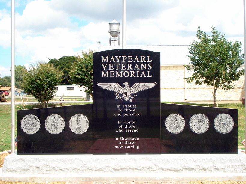 Maypearl, TX: Maypearl Veterans Memorial