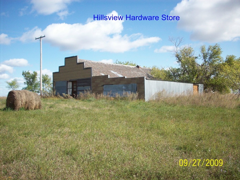 Hillsview, SD Old Hardware store in Hillsview SD. photo, picture