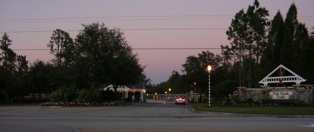 Fish Hawk, FL: Fish Trails Entrance