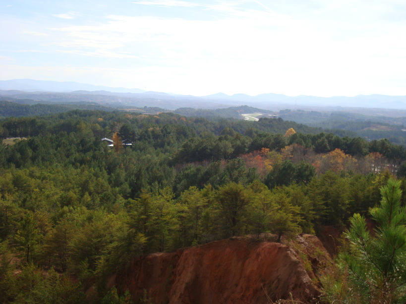Ducktown, TN Taken from the Lookout at the Copper Basin Museum..."On