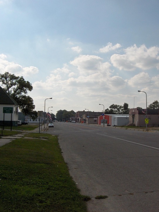 Browns Valley, MN At the edge of town, looking in Browns Valley, MN