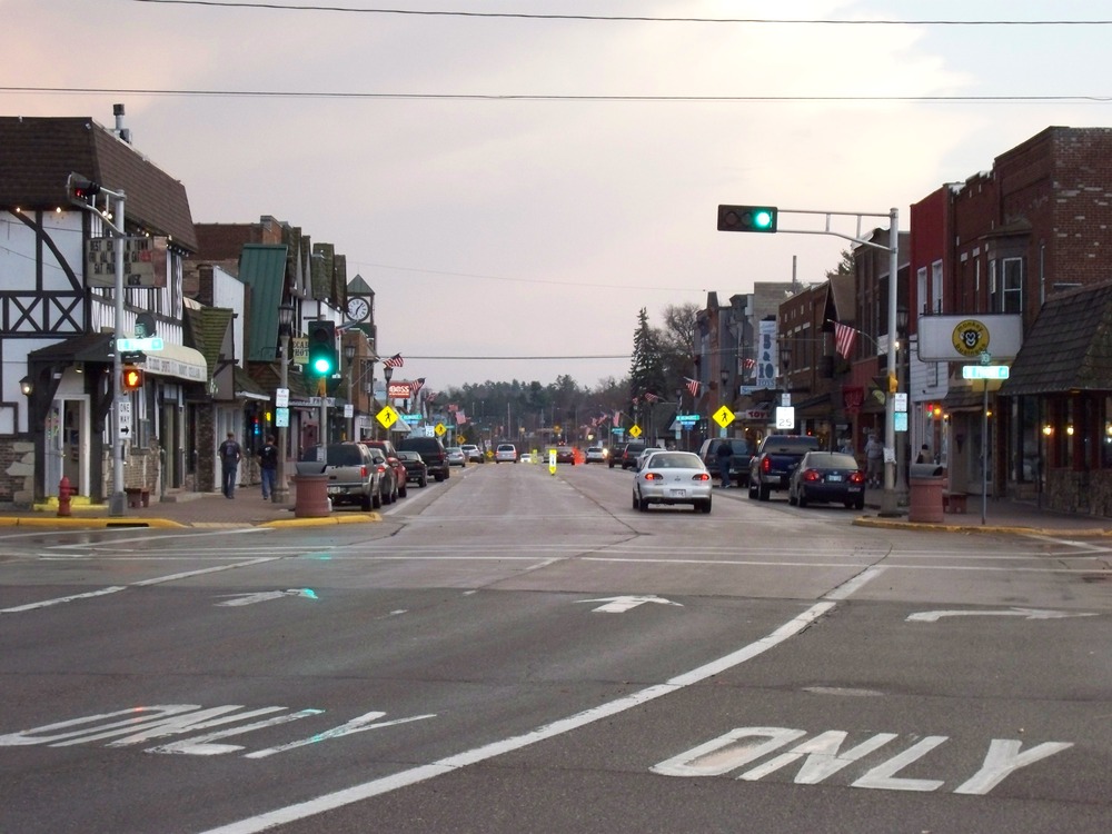 Minocqua, WI Downtown Mincocqua photo, picture, image (Wisconsin) at