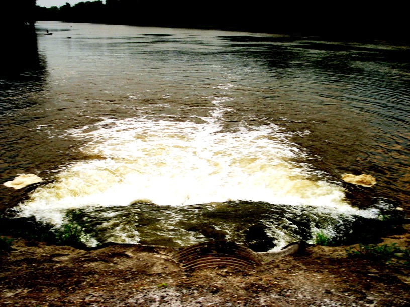 Harpers Ferry, IA: The Spillway in Harpers Ferry