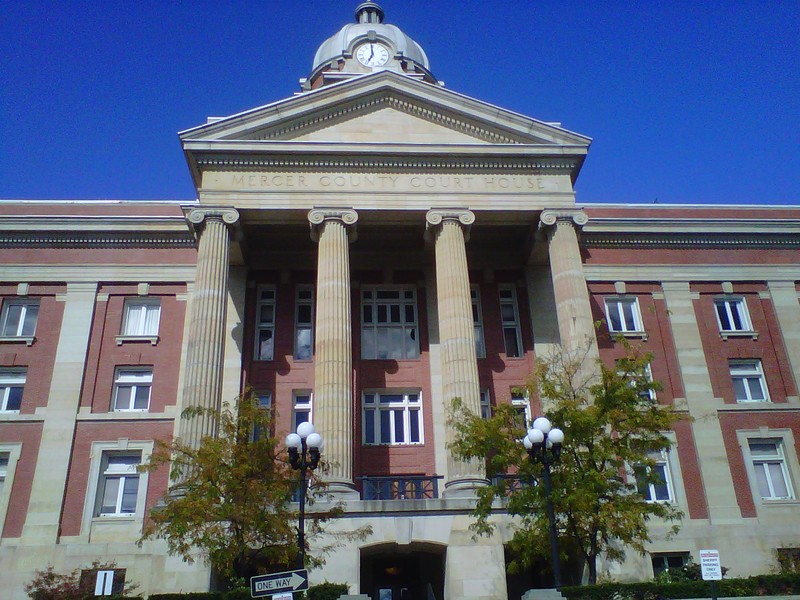 Mercer, PA: Mercer County Court House, Oct 2010