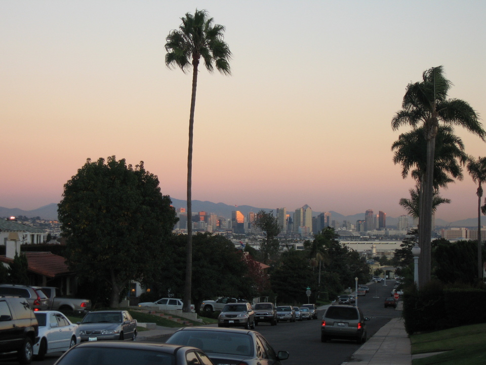 San Diego, CA: Sunset from Point Loma
