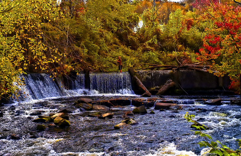 Camden, NY Little Water Falls in the Village of Camden, NY photo