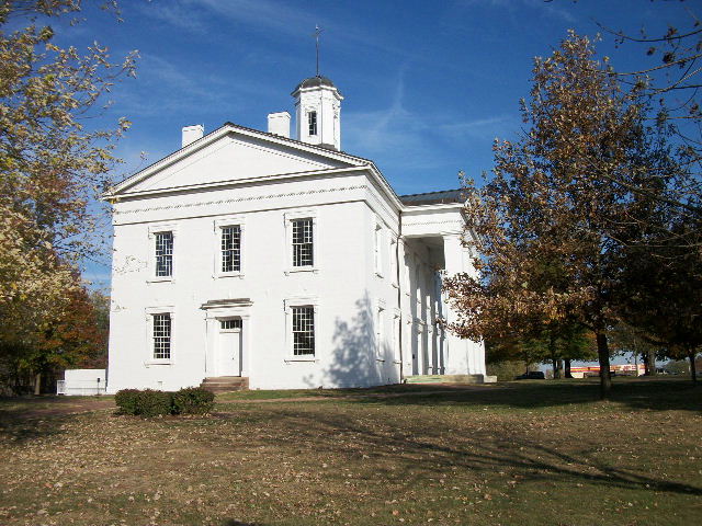 Vandalia, IL: The Old State House, side view