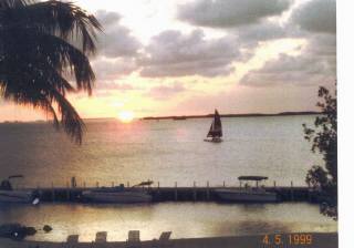 Key Largo, FL: Rock Harbor Sunset
