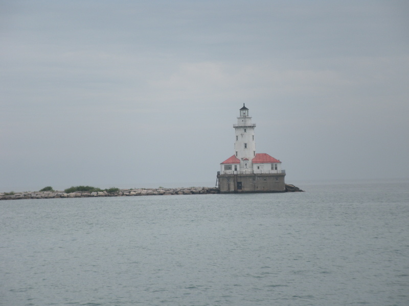 Chicago, IL: Lighthouse on Lake Michigan