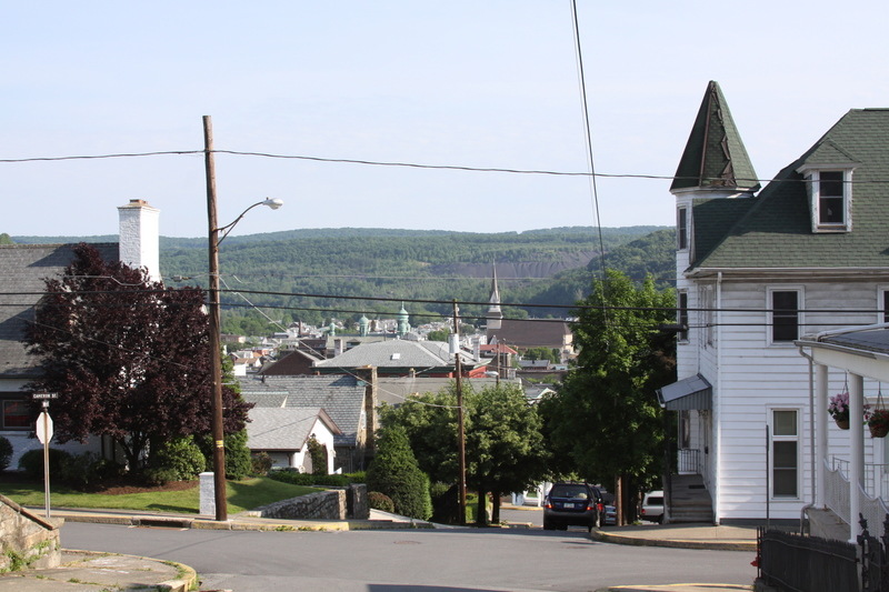 Shamokin, PA: View from Cameron St.
