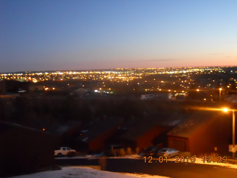 Rapid City, SD: Morning Veiw of downtown RC to east from West