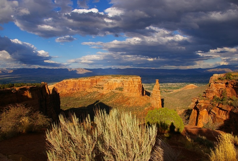 Grand Junction, CO: Storm over Colorado National Monument