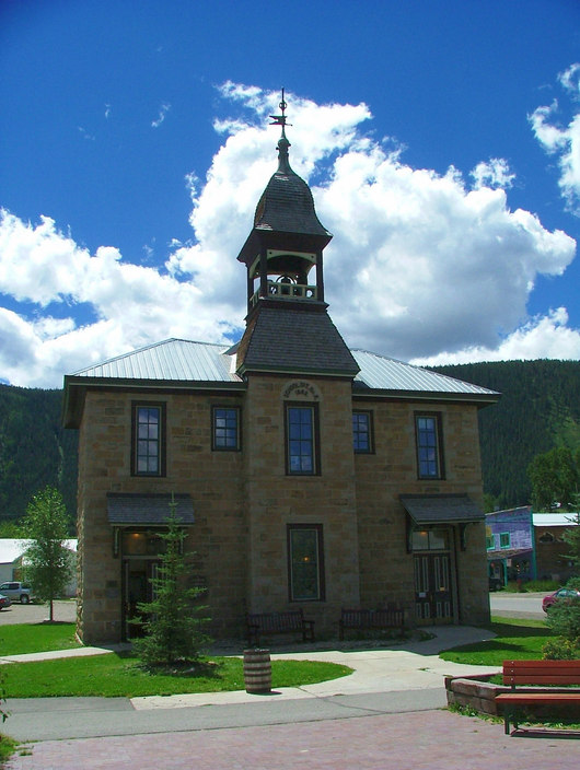 Crested Butte, CO Crested Butte original school, now library photo