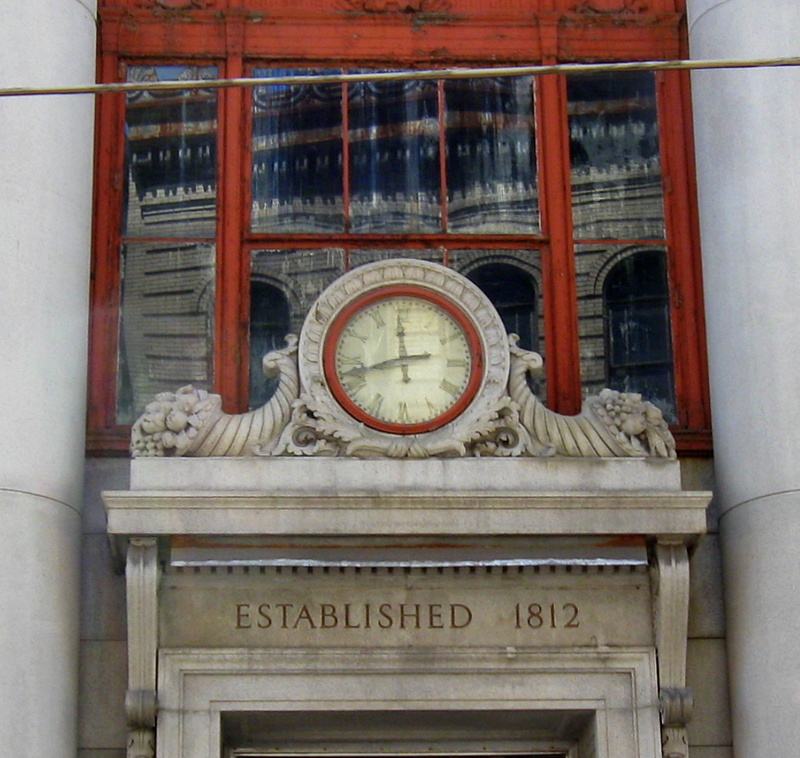 Brownsville, PA: Monongahela National Bank in downtown Brownsville. Shut down in 1931.