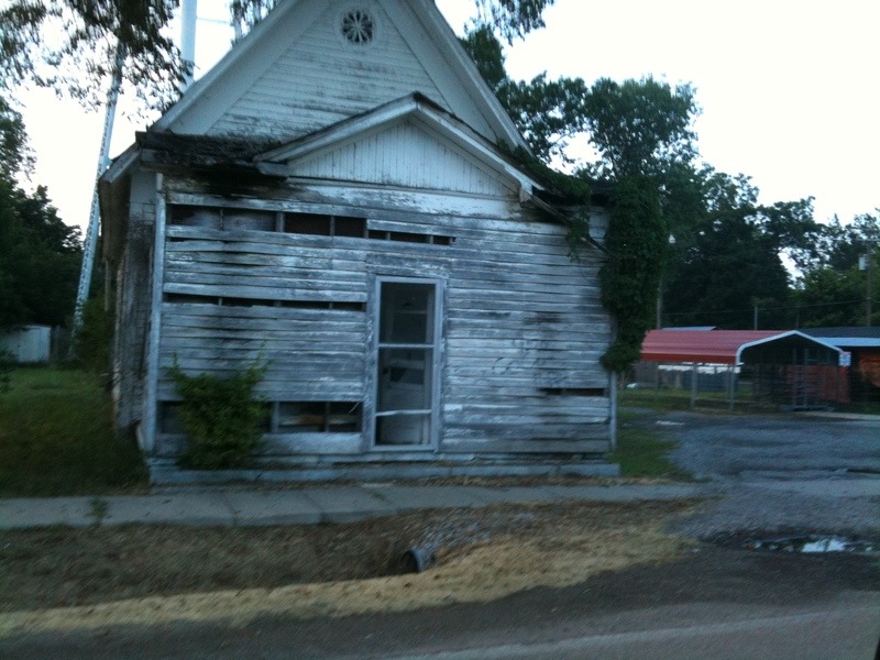 Cotton Plant, AR: Dr. Harbergs office, 40 years ago