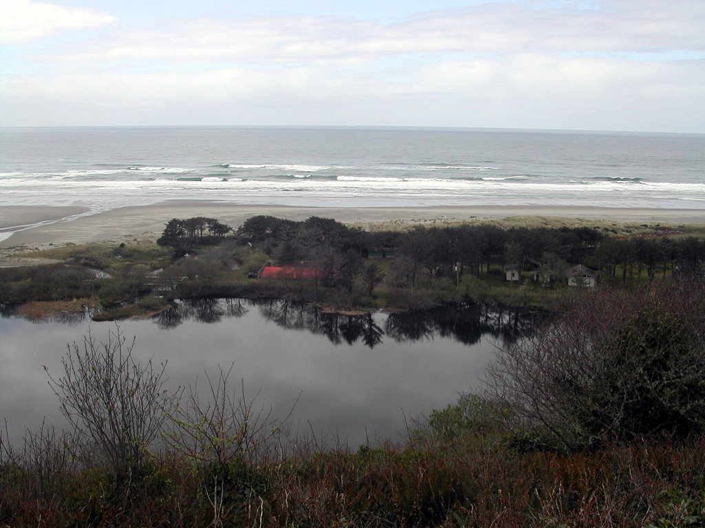 Tillamook, OR: view of the pacific ocean from tillamook