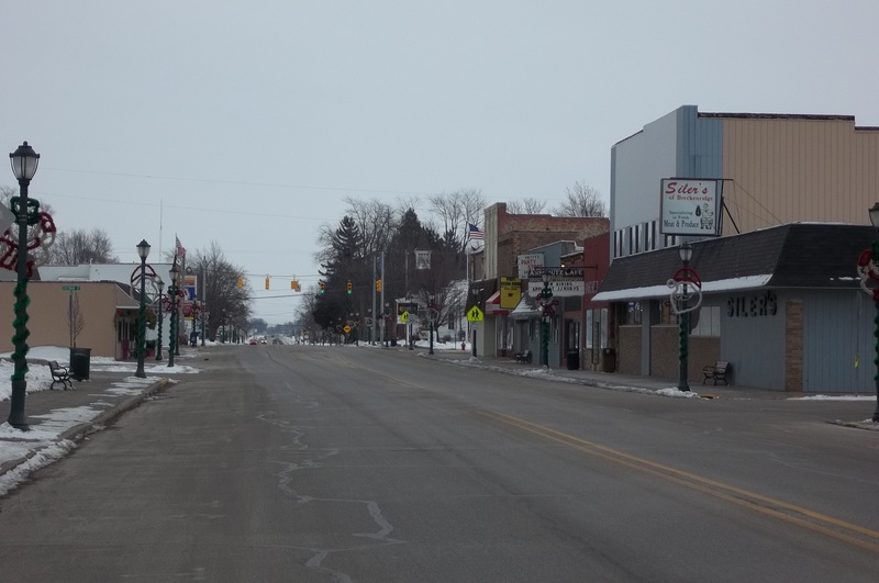 Breckenridge, MI: Downtown Breckenridge