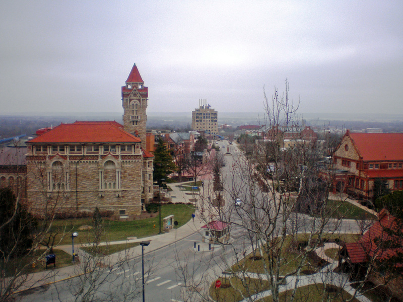 Lawrence, KS: View from Fraser Hall