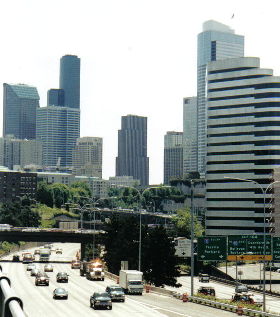 Seattle, WA: Skyline / I-5