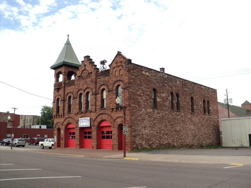 Calumet, MI: Old Fire Hall. Calumet, Michigan.