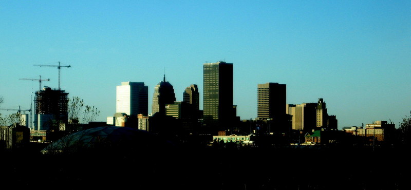 Oklahoma City, OK: Oklahoma City skyline from the southeast.
