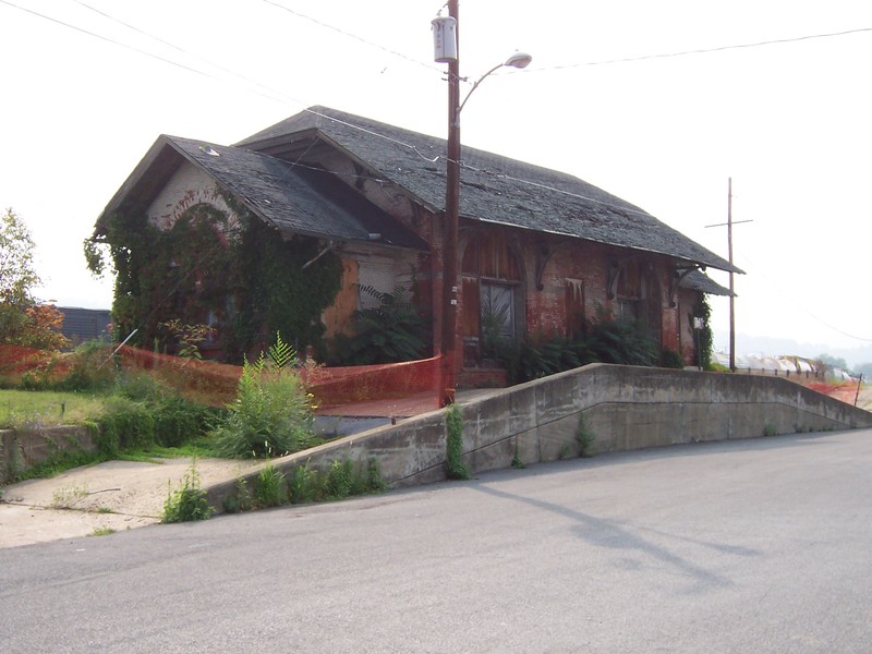 Covington, VA: The old train depot in Covington, VA