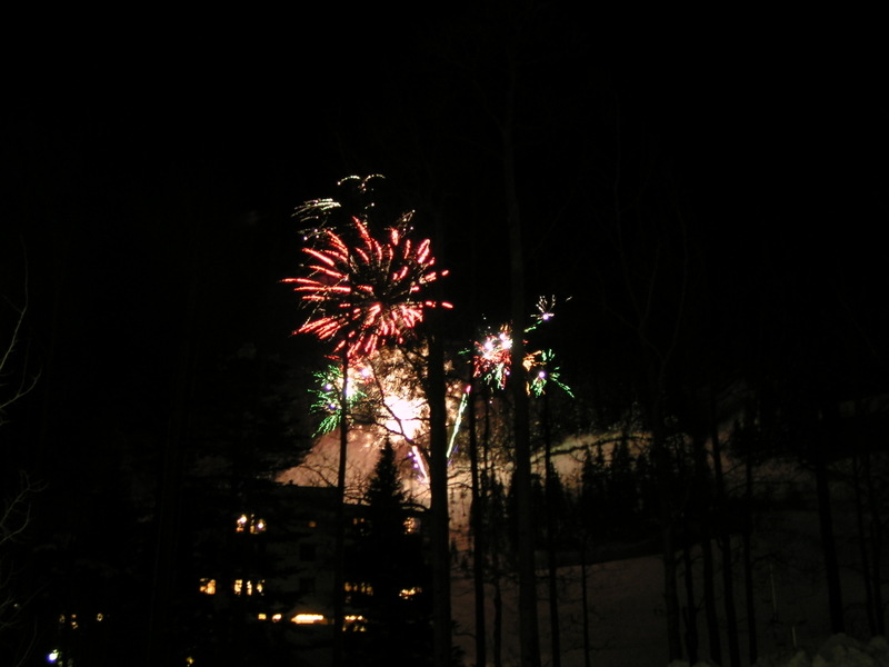 Taos Ski Valley, NM: New Year's Eve Firework show