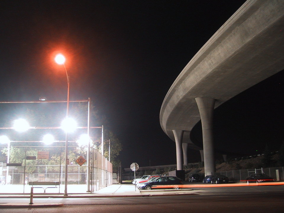 Fresno, CA: Romain Playground & 180 Freeway