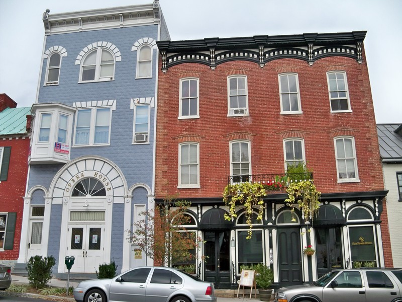 Shepherdstown, WV: The Opera House and Cafe on German St