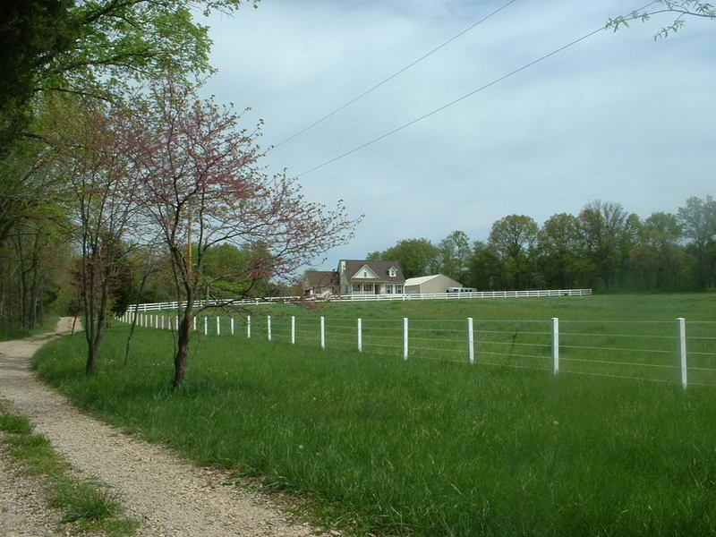 Bonne Terre, MO: Farm off Hazel Run Road in Bonne Terre, Missouri