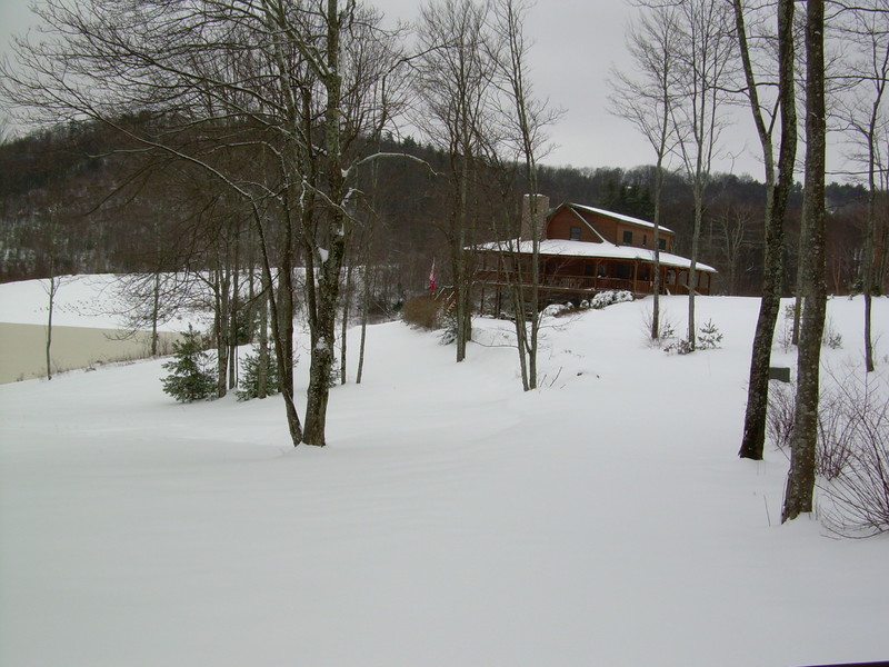 Fancy Gap, VA: Nice Snow Day``mile marker 201