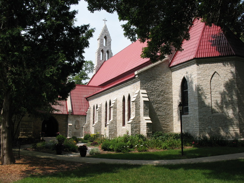 Nashotah, WI: St Mary Chapel, Nashotah House Theological Seminary, Nashotah, WI
