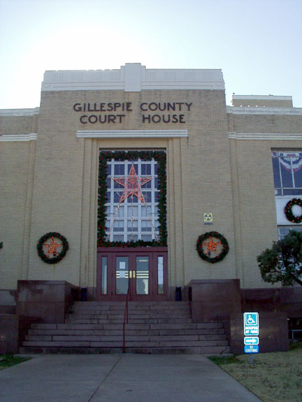 Fredericksburg, TX: County Courthouse