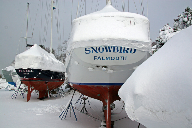 North Falmouth, MA: Winter in North Falmouth