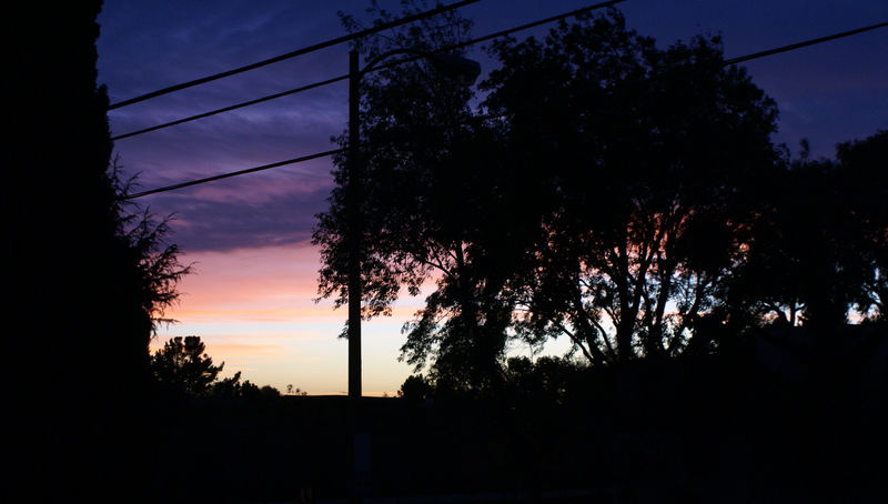 Alameda, CA: alameda blue sunset
