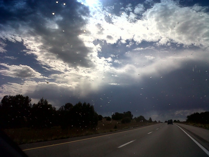Kingman, AZ: stormy day