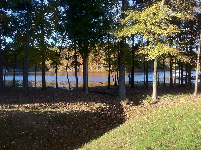 Davidson, NC Lake Davidson in the Fall photo, picture, image (North