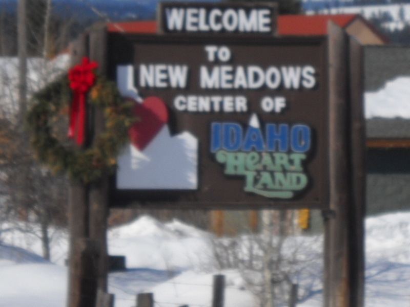 New Meadows, ID: Coming into Town