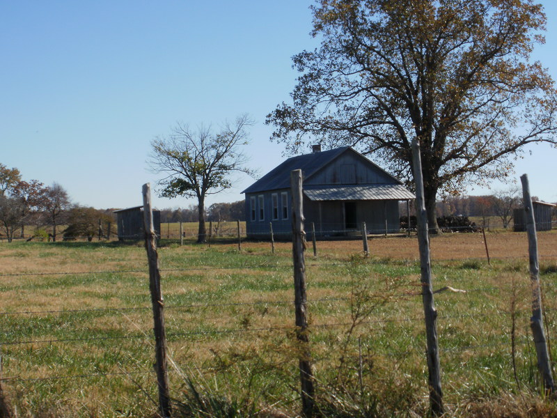 Ethridge, TN: old Amish school house Etheridge, TN