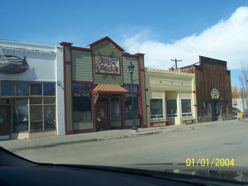 Fairfield, ID: Street in Fairfield