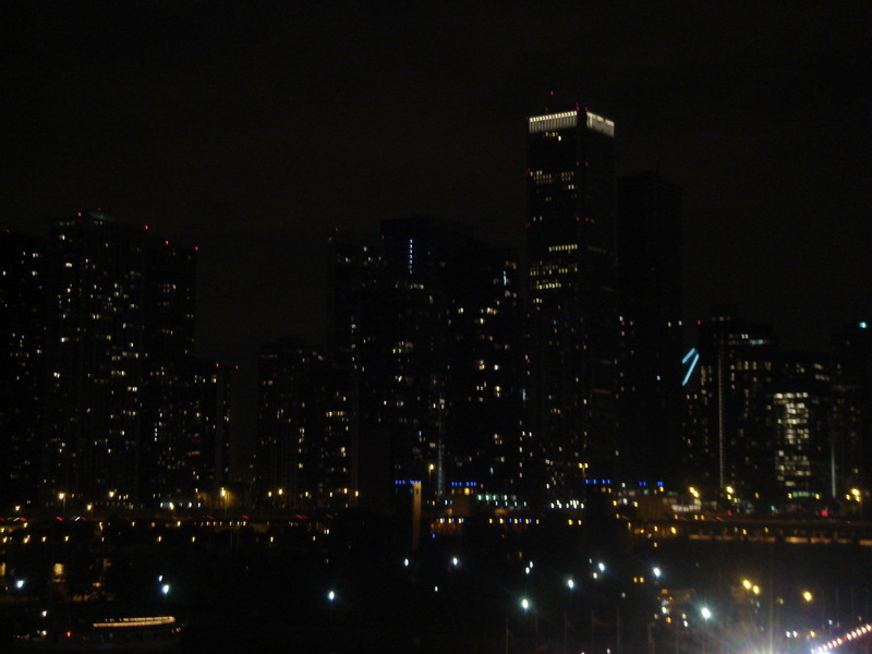 Chicago, IL: Chicago from the ferris wheel on the pier