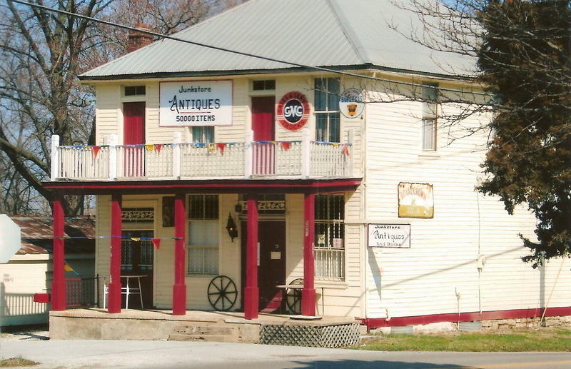 Cottleville, MO: Cottleville Junk Store once used as a general store and post office.