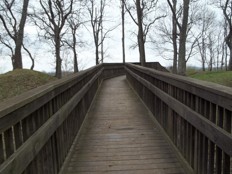 Franklin, TN: Boardwalk at Fort Granger