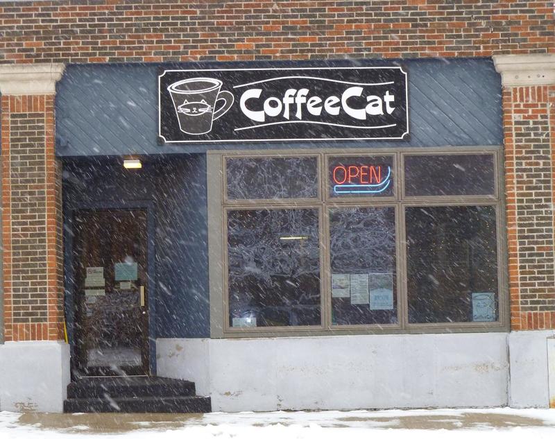 Clear Lake, IA: A great place to start the day is at Coffe Cat