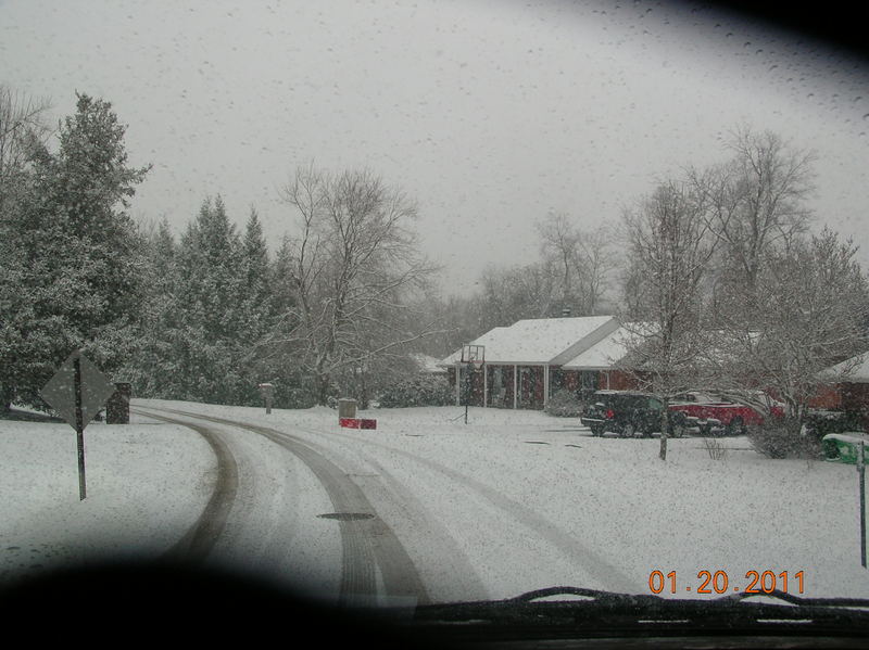 Georgetown, IN: 2010 winter day