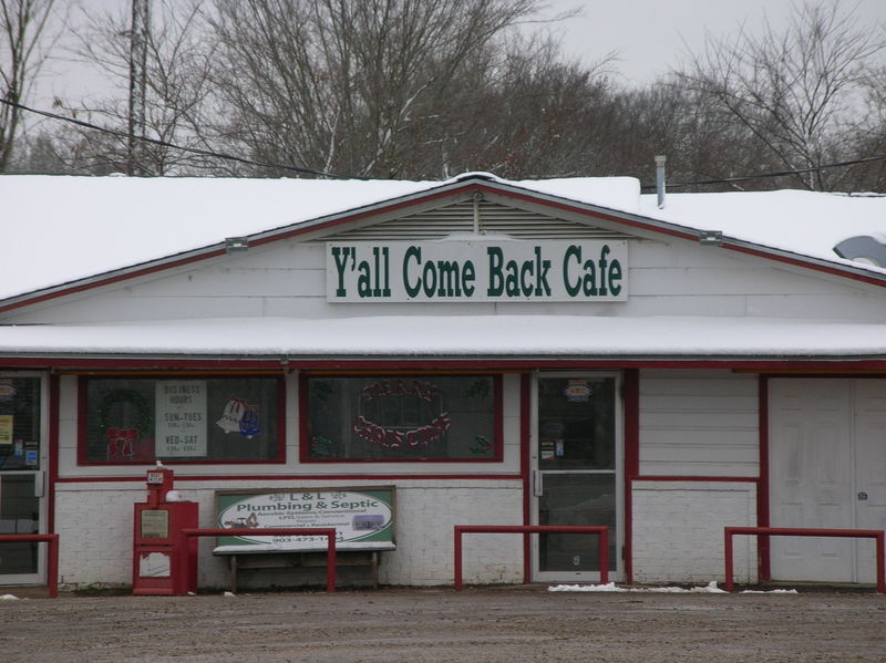 Emory, TX Y 'all Come Back Cafe photo, picture, image (Texas) at city